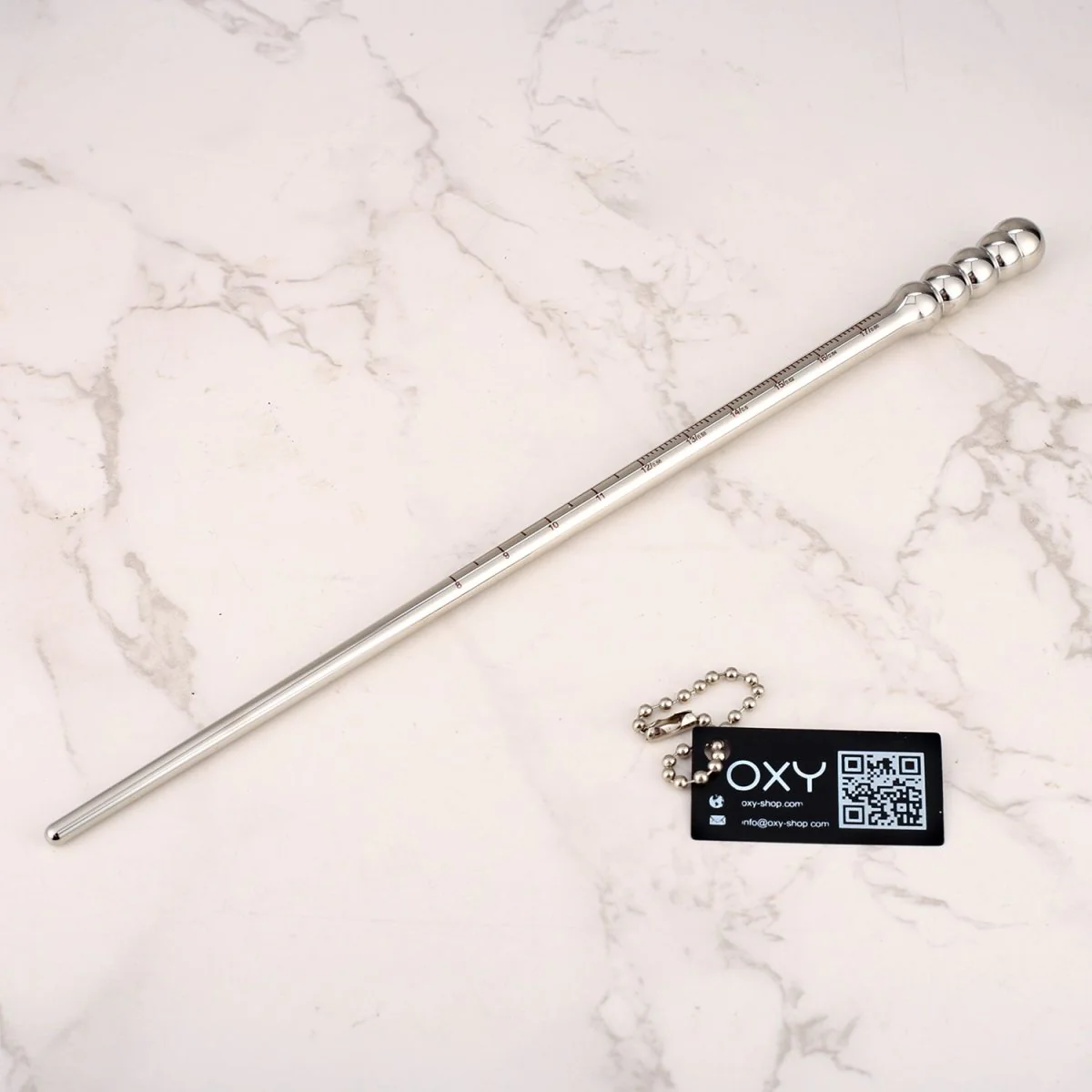 AeroGlide Stainless Steel Prostate Probes – Precision-Sized with Ruler Markings - Image 10