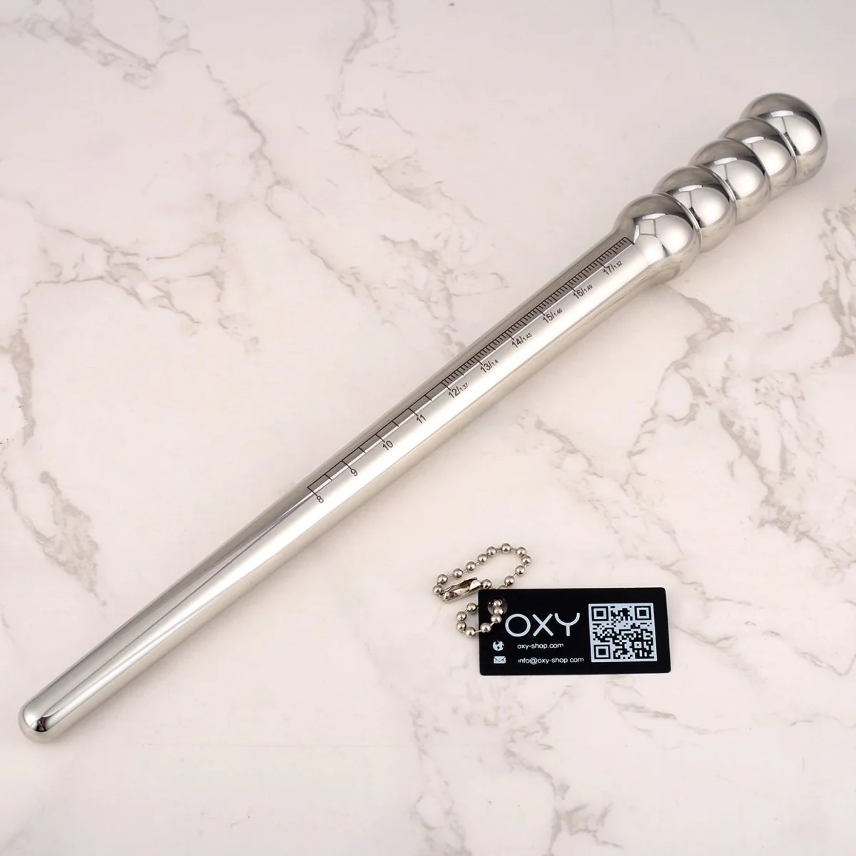 AeroGlide Stainless Steel Prostate Probes – Precision-Sized with Ruler Markings - Image 7