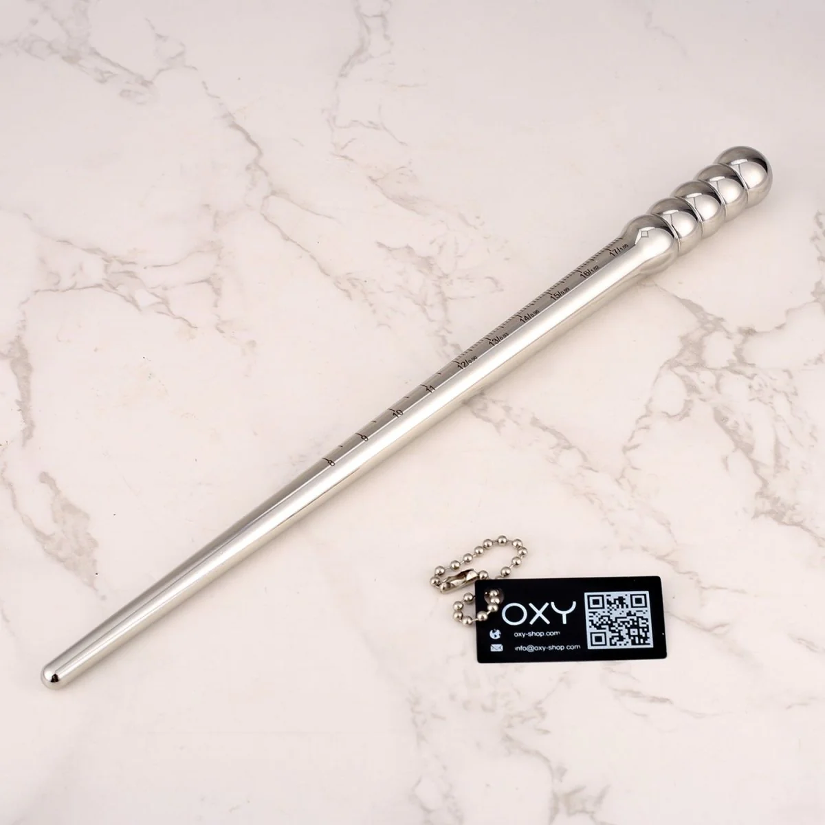AeroGlide Stainless Steel Prostate Probes – Precision-Sized with Ruler Markings - Image 9