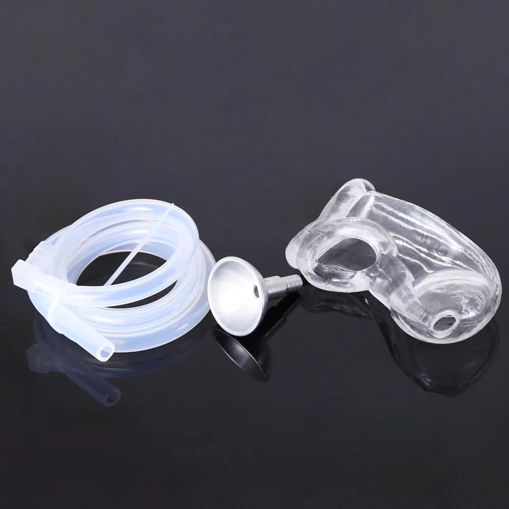 Chomp Mouth Gag with piss-hose / Piss play - Image 10