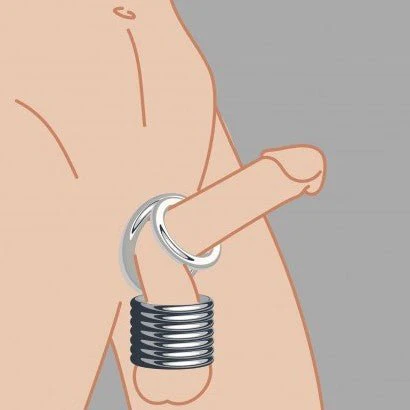 Cobra Cock Ring & Ball Stretcher - 3 Levels - Image 5