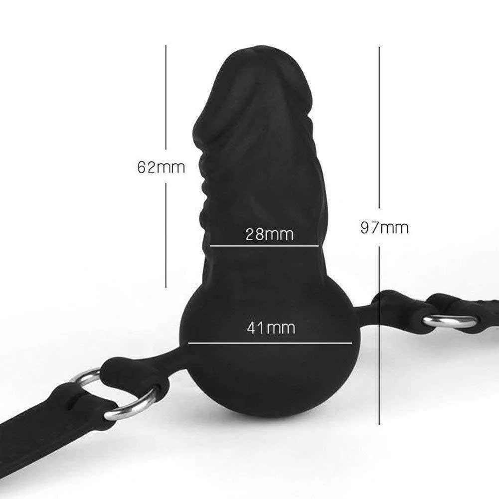 Dildo Gag With Ball ''My two ways'' - Image 5
