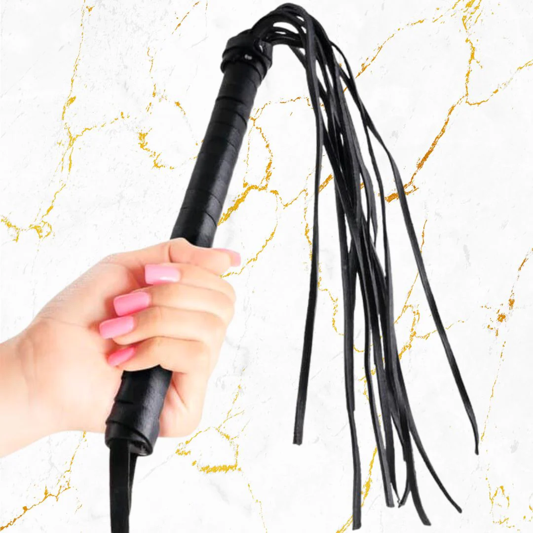 Handmade leather spanking paddle / BDSM Slapper / Whip - Image 2
