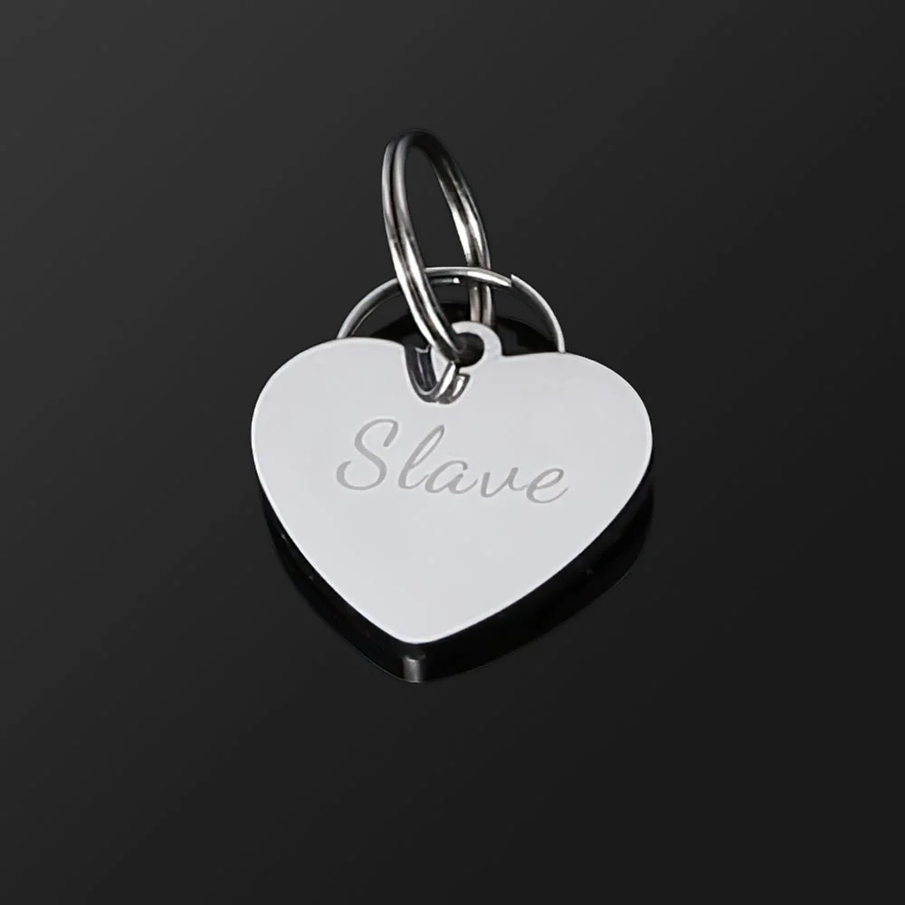 Heart BDSM Tag - Cum Slut/Sissy/Slave/Pet - Image 4