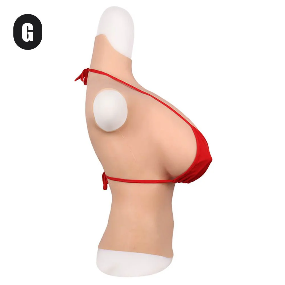 Silicone Breast Forms - Full Upper Vest for Crossdressers - Image 14