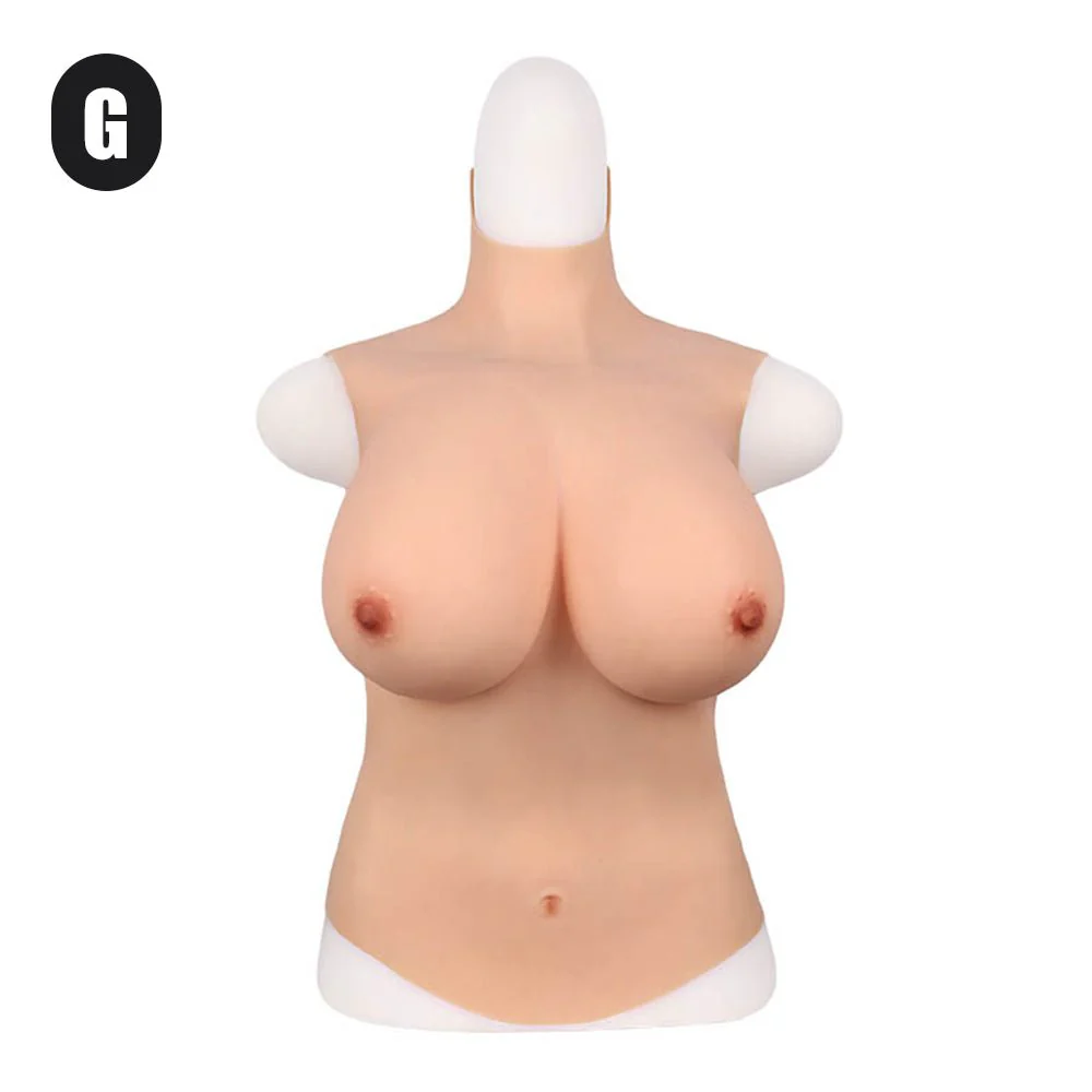 Silicone Breast Forms - Full Upper Vest for Crossdressers - Image 15