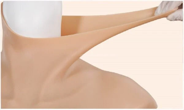 Silicone Breast Forms - Full Upper Vest for Crossdressers - Image 6