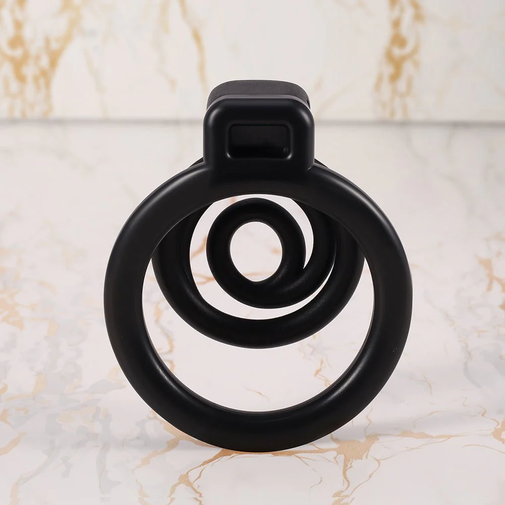 Noir Hypno – Small 3D Printed Chastity Cage - Image 8