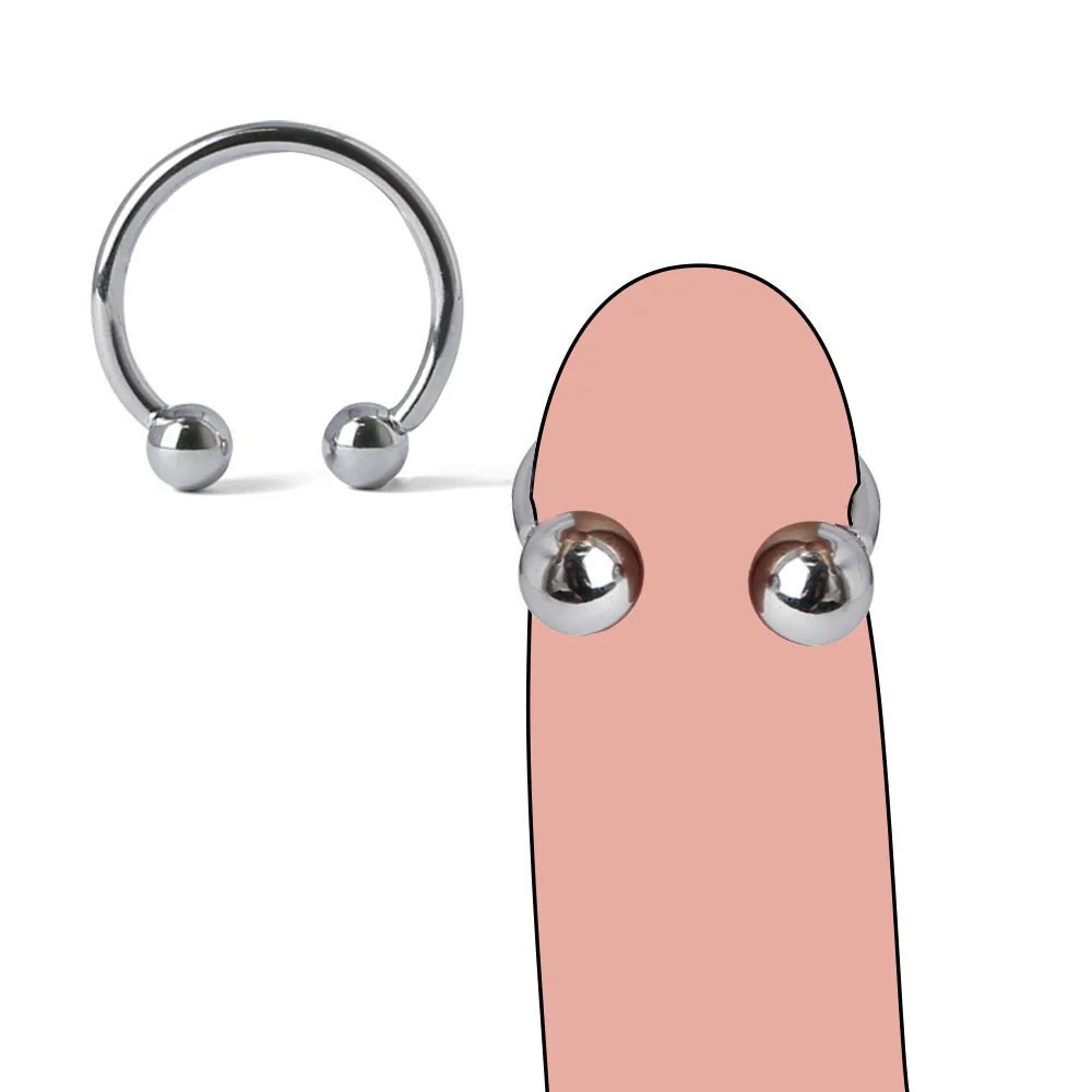 Penis Ring 2 Pressure Balls - Image 11