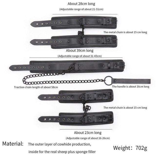 Premium Leather BDSM Restraints Set - Image 7