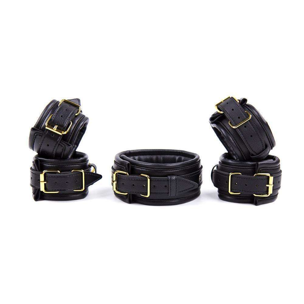 Faux/Vegan Leather BDSM Restraints Set - Image 4
