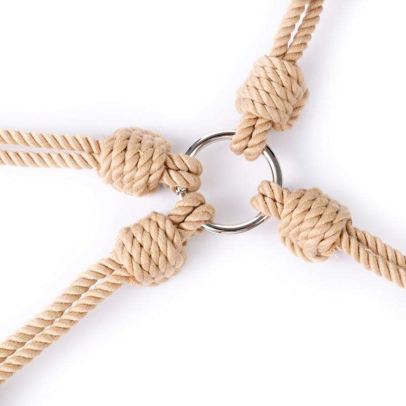 Shibari rope Hog-tie / Restraint gear and Bondage Play for BDSM - Image 7