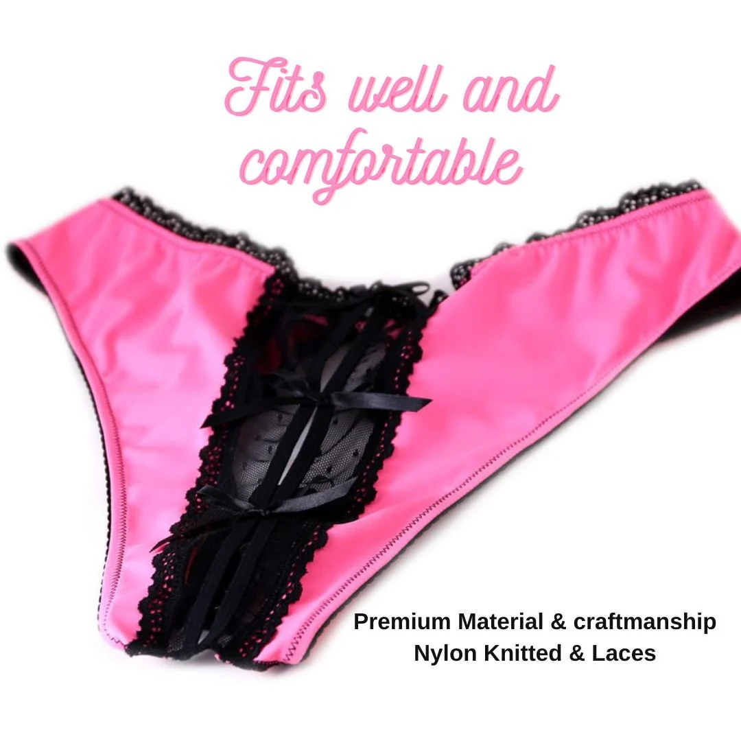 Sissy Lingerie Panties for Chastity Cages - Image 14