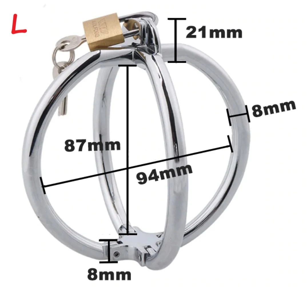 Solid Steel Cross Handcuffs - Image 10