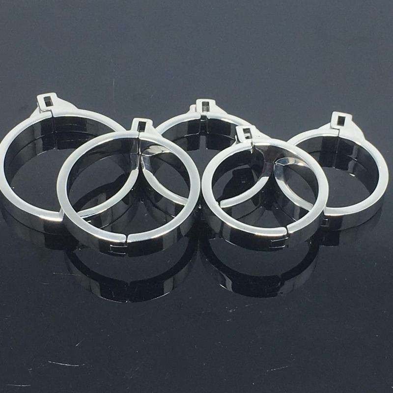 ★Spare part: Flat ring A for male chastity device, 5 Sizes to choose - Image 6
