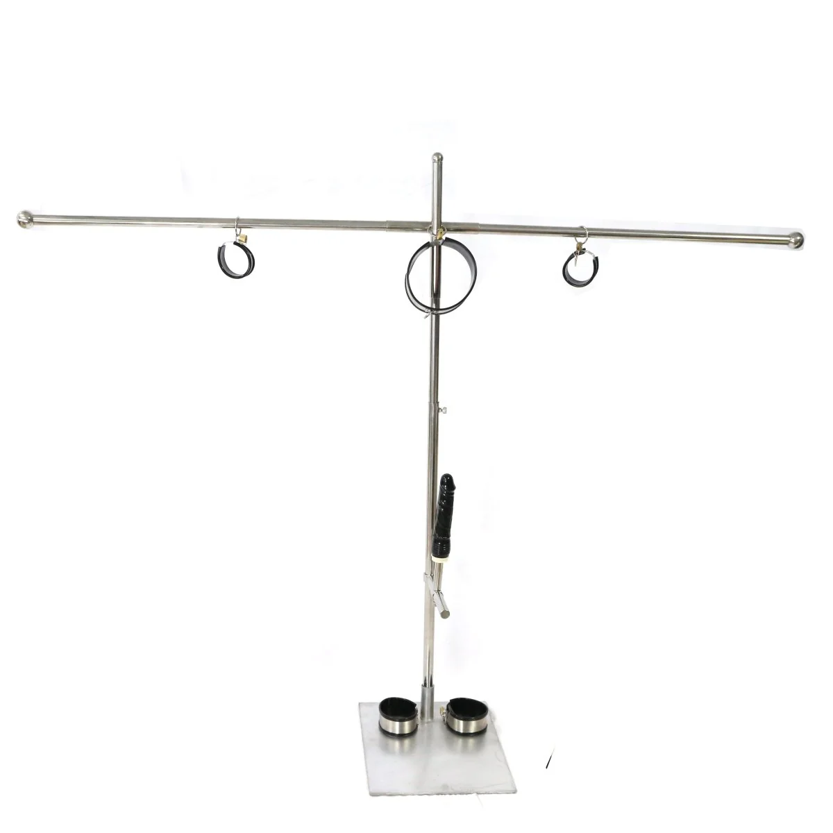 Standing Cross Stockade (with Steel Cuffs & Dildo) - Image 6