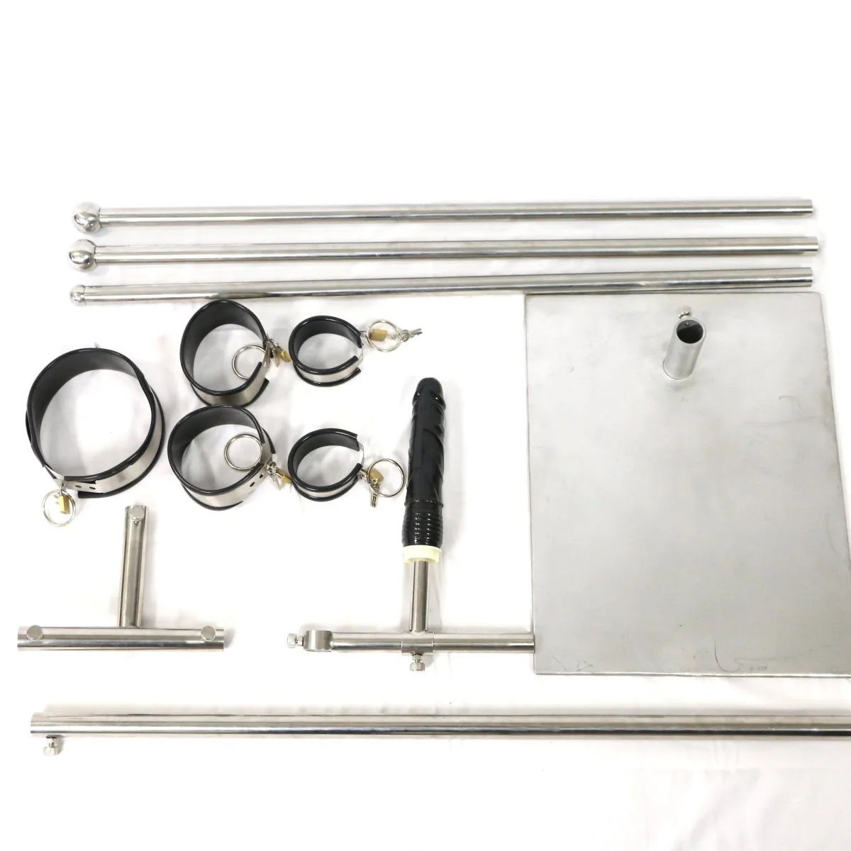 Standing Cross Stockade (with Steel Cuffs & Dildo) - Image 9