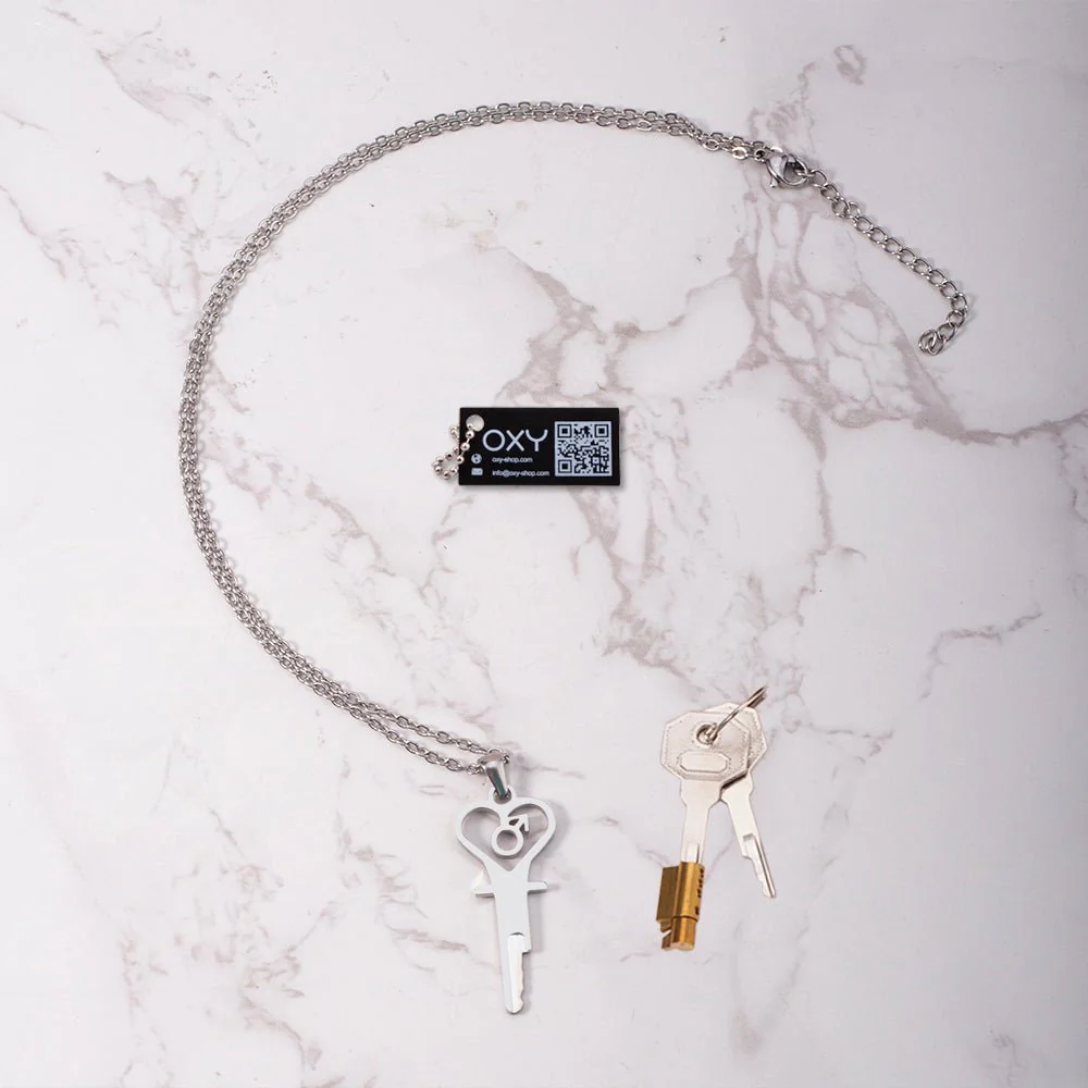 "The Key to Submission" - Chastity Key Necklace - Image 9