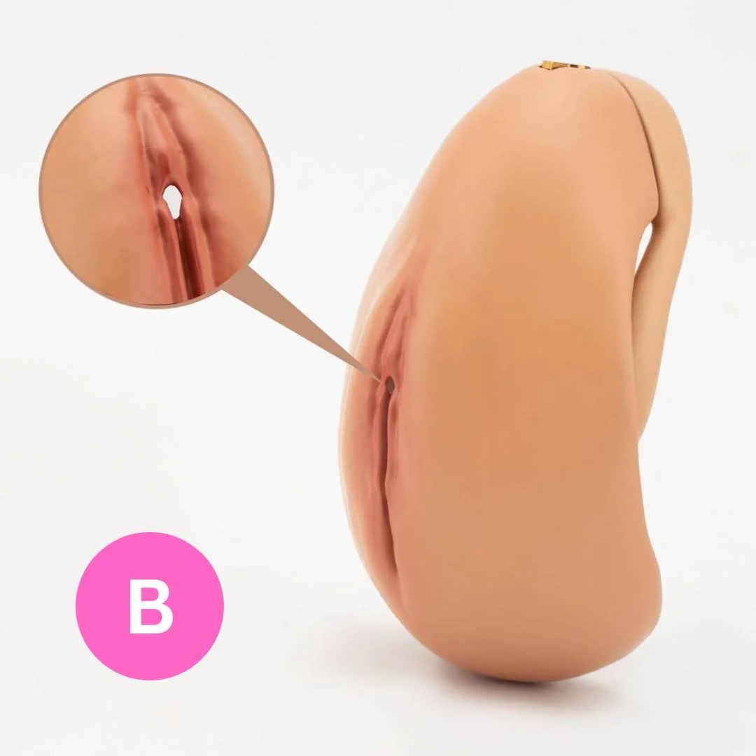 #1 Full Cover Chastity: Realistic Vagina - 3D printed & Painted. - Image 4
