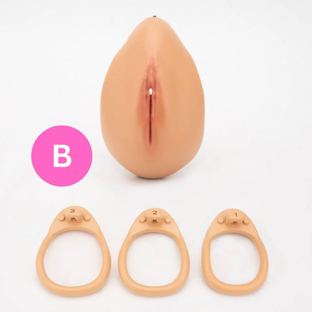 #1 Full Cover Chastity: Realistic Vagina - 3D printed & Painted. - Image 8